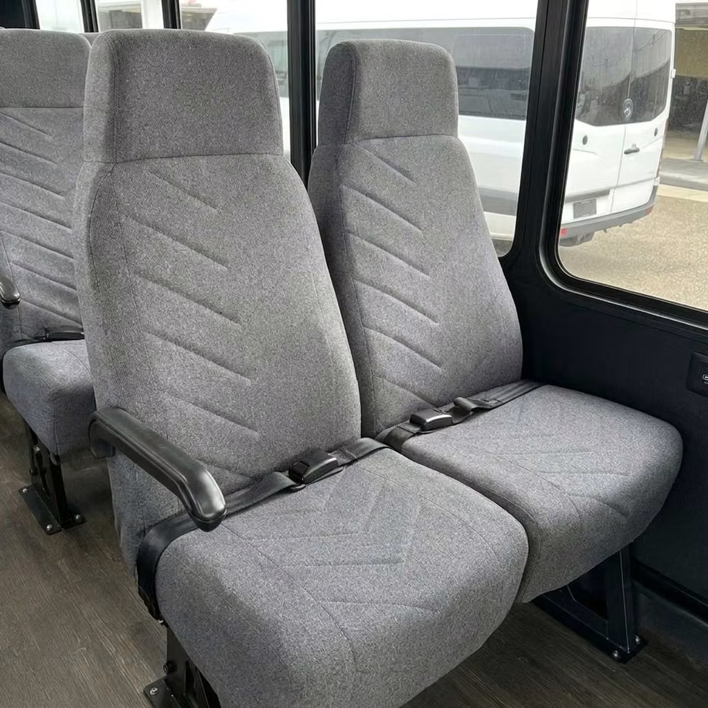 rexburg 18 passenger minibus high back seats