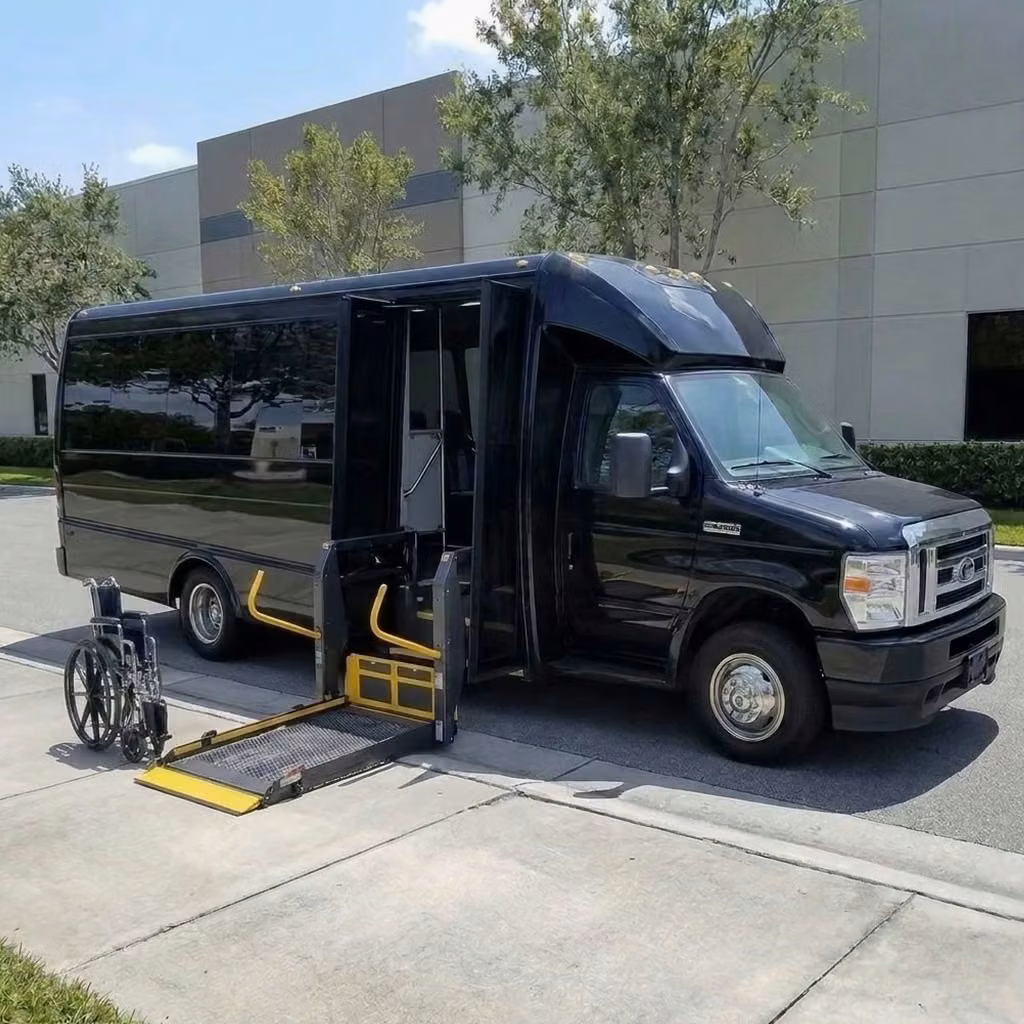 rexburg 18 passenger minibus wheelchair lift