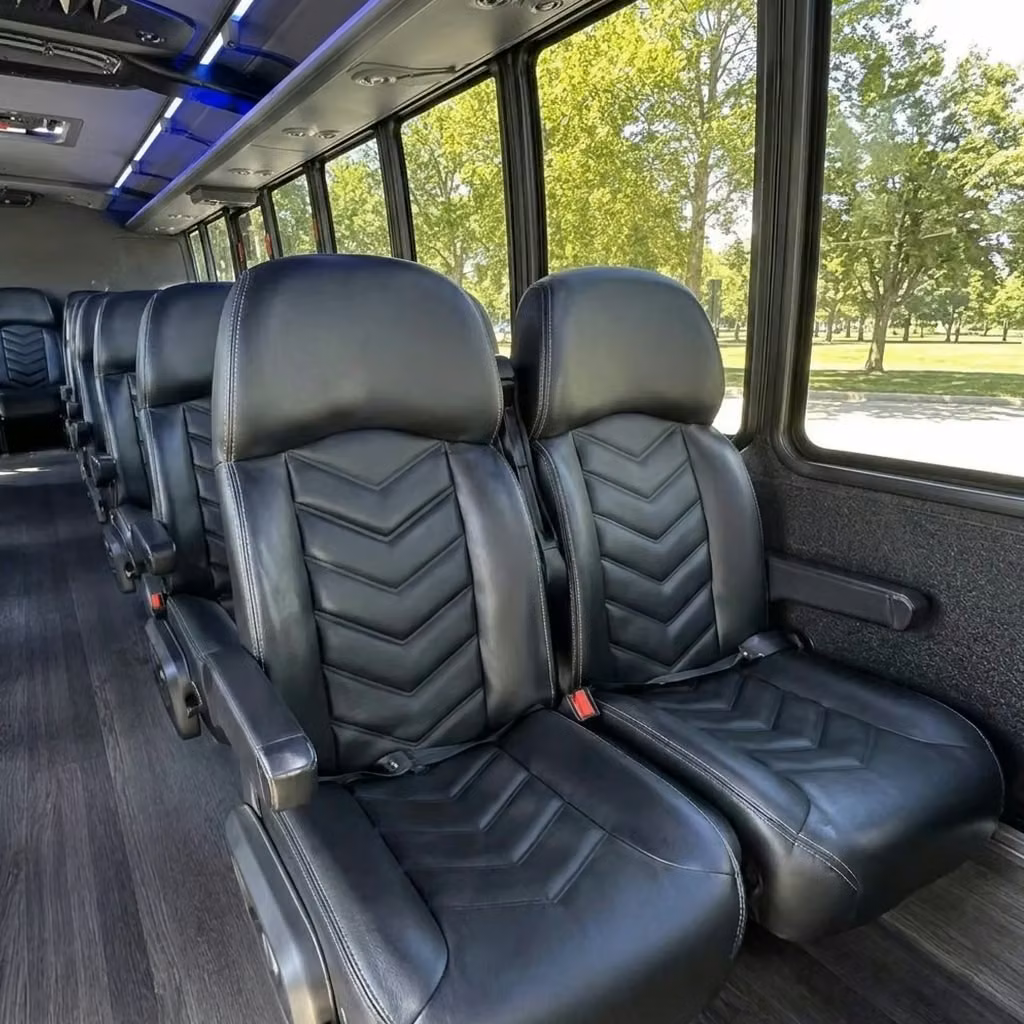 rexburg 28 passenger minibus seating