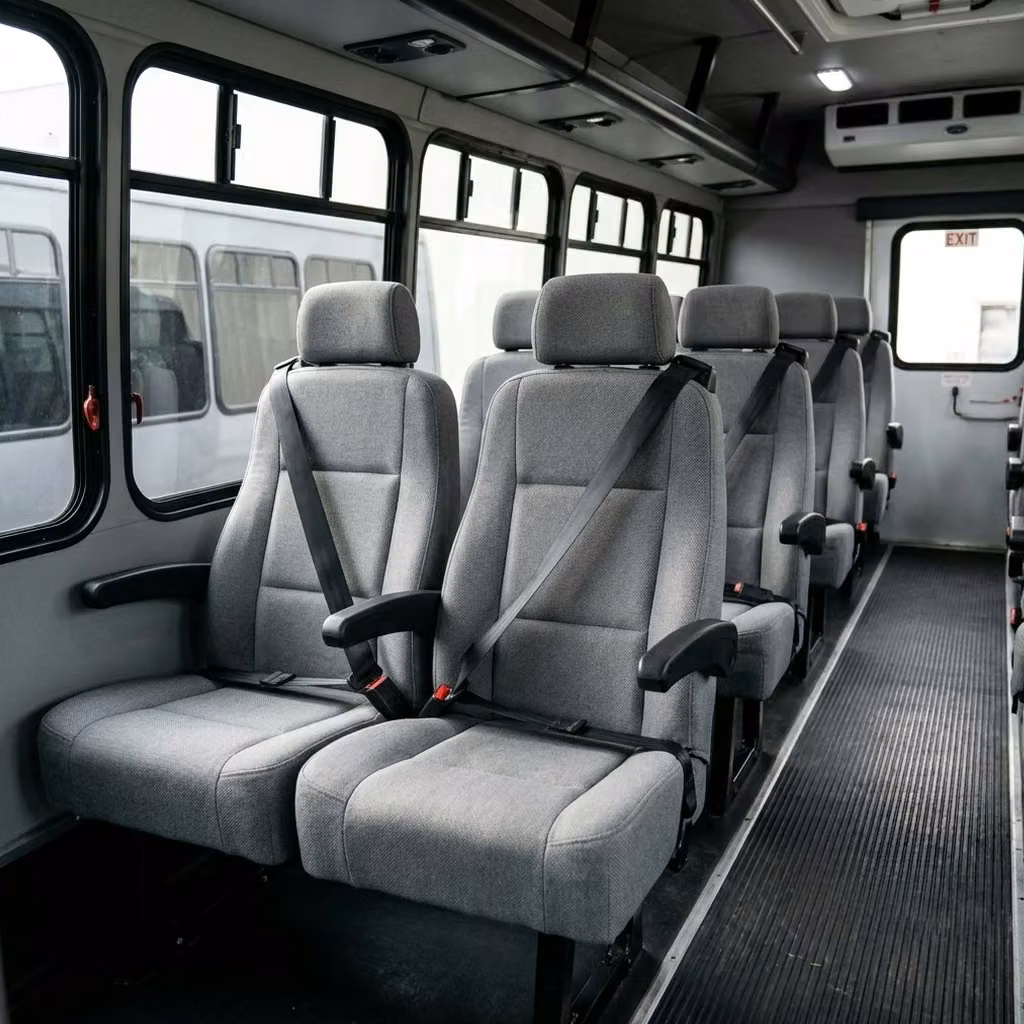 rexburg 35 passenger minibus reclining seats