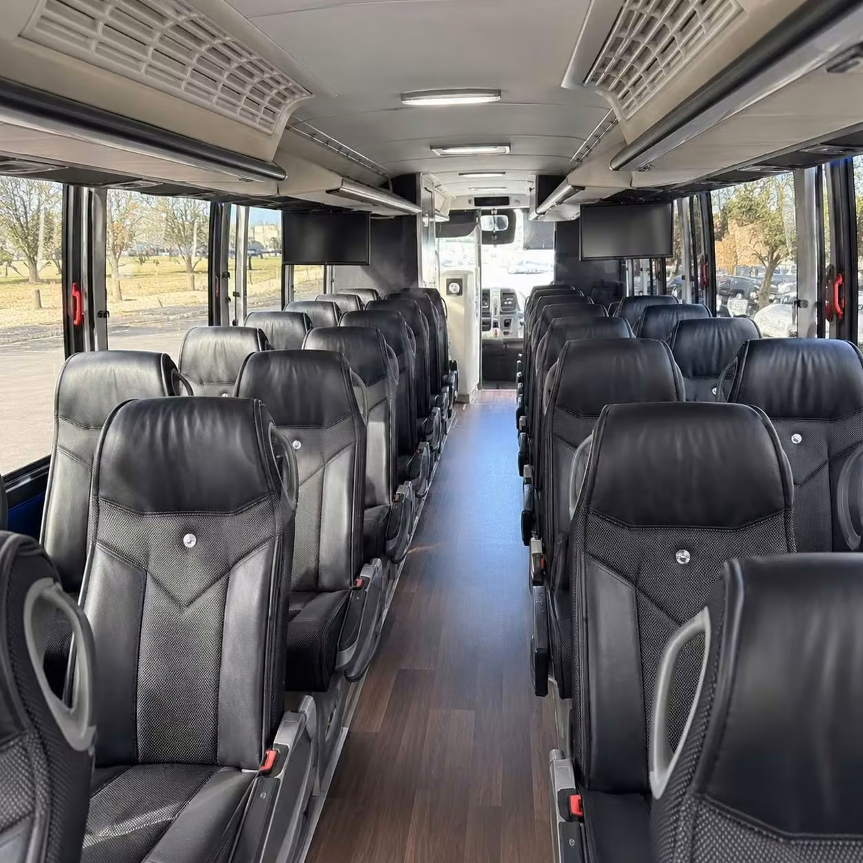 rexburg charter bus interior 1