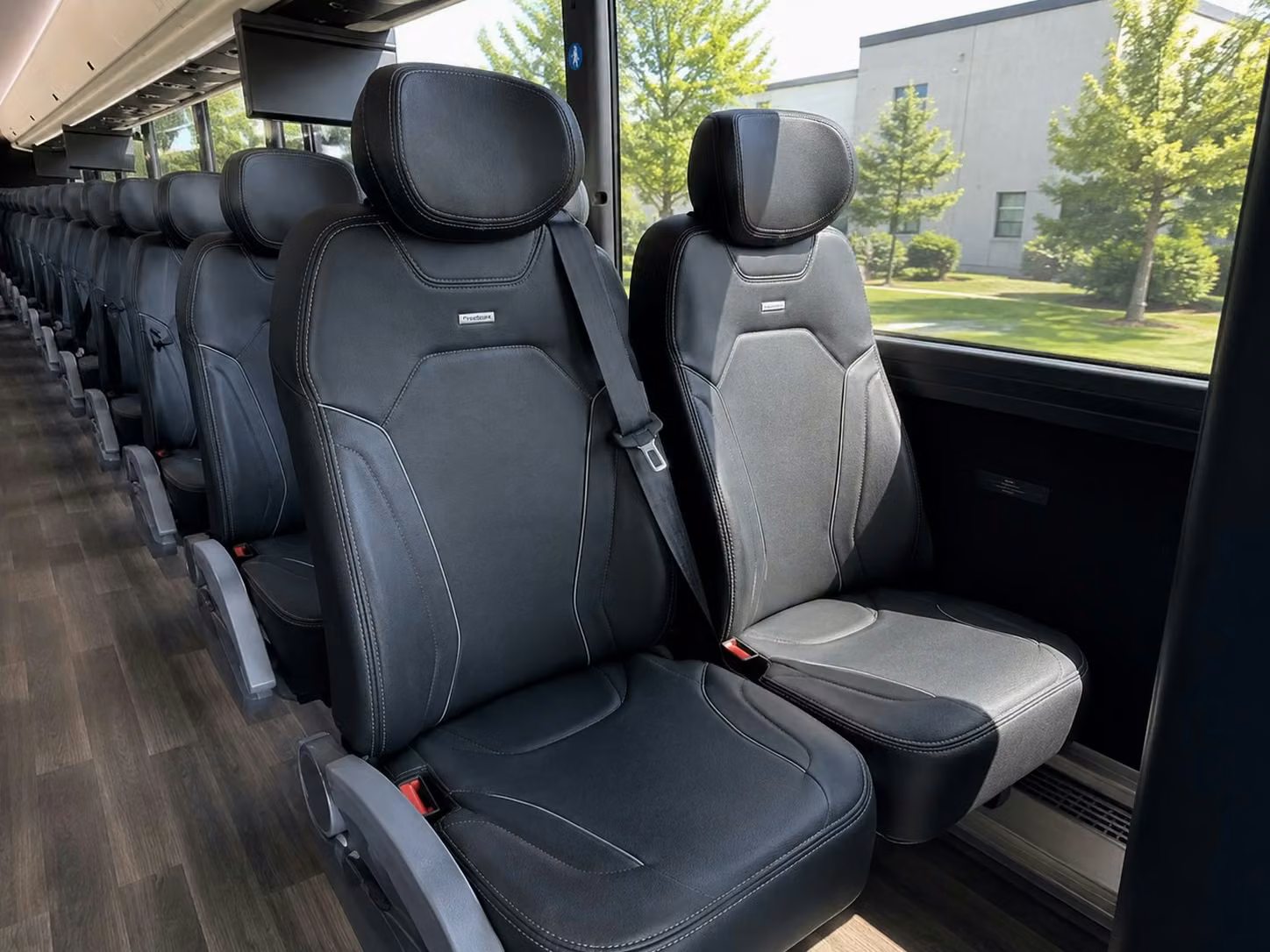 rexburg charter bus interior 2