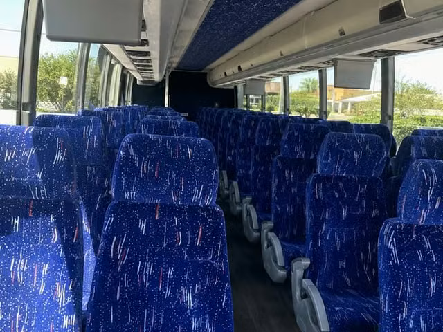 rexburg charter bus interior